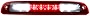 Dibanyou Third 3rd Brake Light High Mount Brake Light Stop LED Lamp Cargo Tail Light Assembly for 1997-2007 Dodge Dakota (Red)