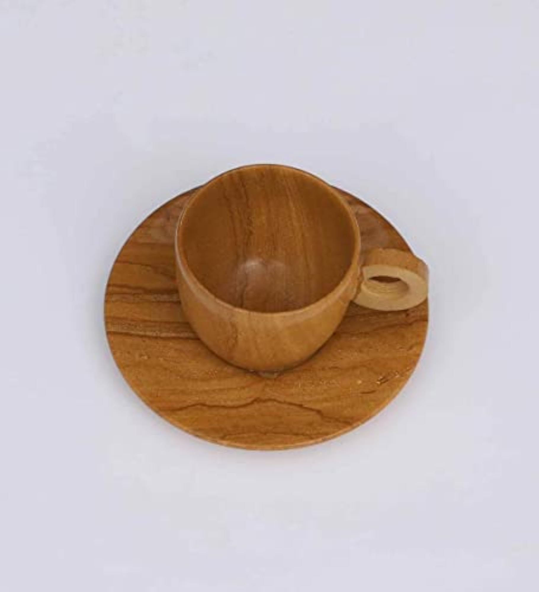 JAISALMER Handmade Golden Omkar Cup & Plate Set