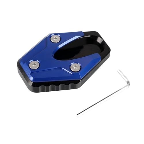 Motorrad-Seitenständer Für GW250/GSX250R/DL250 2020-2023 Motorrad-Fußseitenständer-Ständer-Verlängerungspolster Motorradhalterung Ständer(Blue)