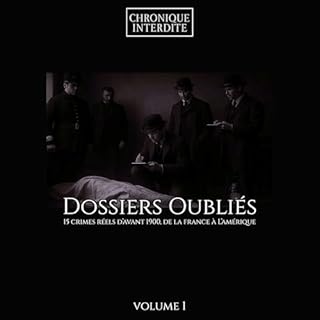 Page de couverture de Dossiers Oubli&eacute;s