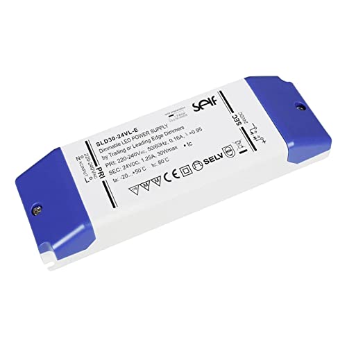 Alimentation LED Triac Dimmable 24V 30W avec intensité variable