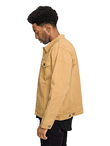 Image of VICTORIOUS Men's Distressed Denim Jacket