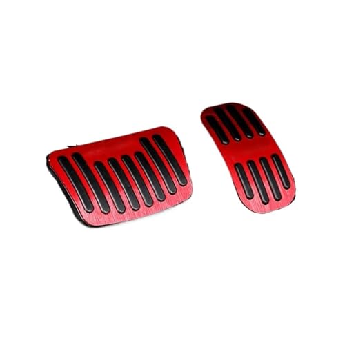 Fit For Yaris Cross 2020-2024 Car Fuel Accelerator Brake Pedals Cover Non Slip Pads(Red)