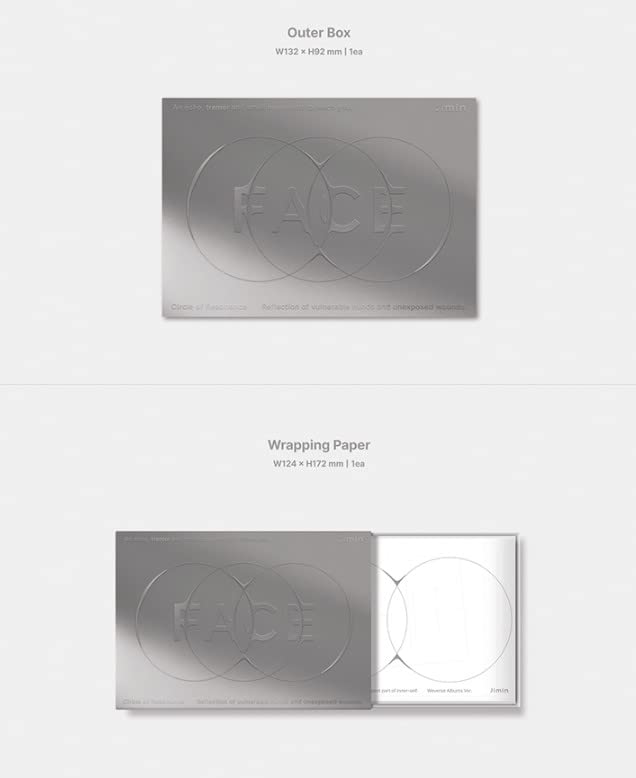 Amazon.com: BTS Jimin FACE 1st Solo Album All 3 Version SET CD+