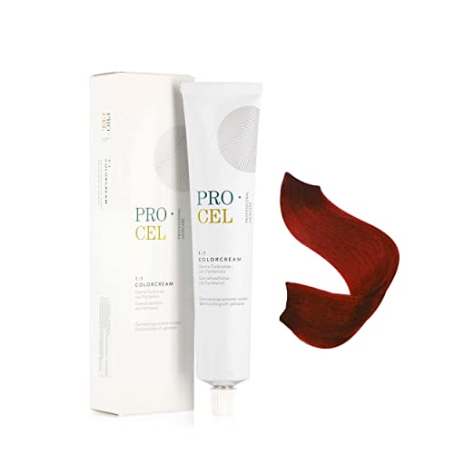 Pro Cel Color Cream, Crema colorante con Pantenolo, 100 ml (7.6 Biondo Rosso Henne Mix, 100 ml) Pro Cel Color Cream, Crema colorante con Pantenolo, 100 ml (7.6 Biondo Rosso Henne Mix, 100 ml)