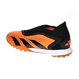 adidas Accuracy.3 Laceless Astro Turf Trainers Orange/Black 12 (47.3) - Image 3