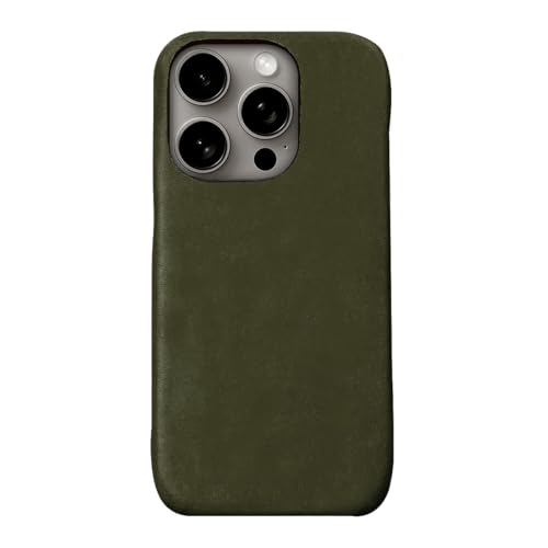 ABBI SIGNATURE iPhone 16 Pro Max ケース 日本製 イタリアン本革 LISCIO バックカバー MagSafe対応 [ ベジタブルタンニンレザー ハンドメイド レザーケース ワイヤレス充電 ] アイフォンケース 背面カバー ABS27393i16PM オリーバ 【国内正規品】 (B0DGK3TL9B) Amazon価格推移・価格追跡