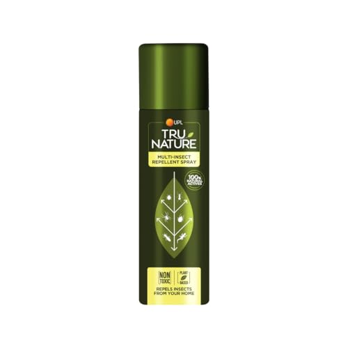 Image of Tru Nature Herbal Multi-Insect Repellent Spray - 200 ML | Works on Bed Bugs, Ants, Termite,Ticks, Spider and Lizards | 100% Plant Based, Chemical Free | For Home, Office & Garden | No Kill, Only repel