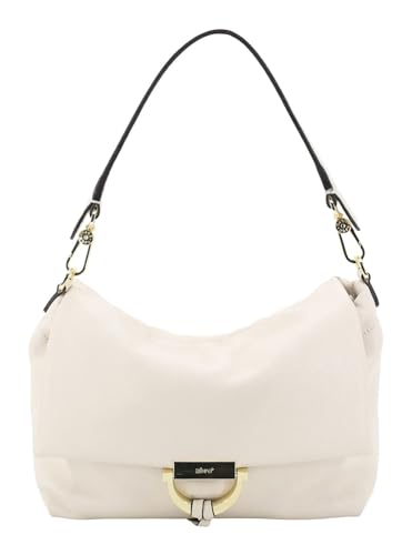Sac à épaule ABRO cuir beige écru, l'accessoire chic de vos journées urbaines