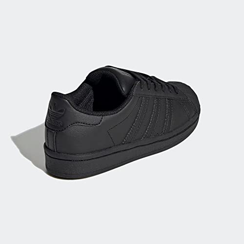 Image of adidas Originals Kids Superstar (Little Kid) Core Black /Core Black /Core Black 11 Little Kid, Core Black /Black, 11 Little Kid
