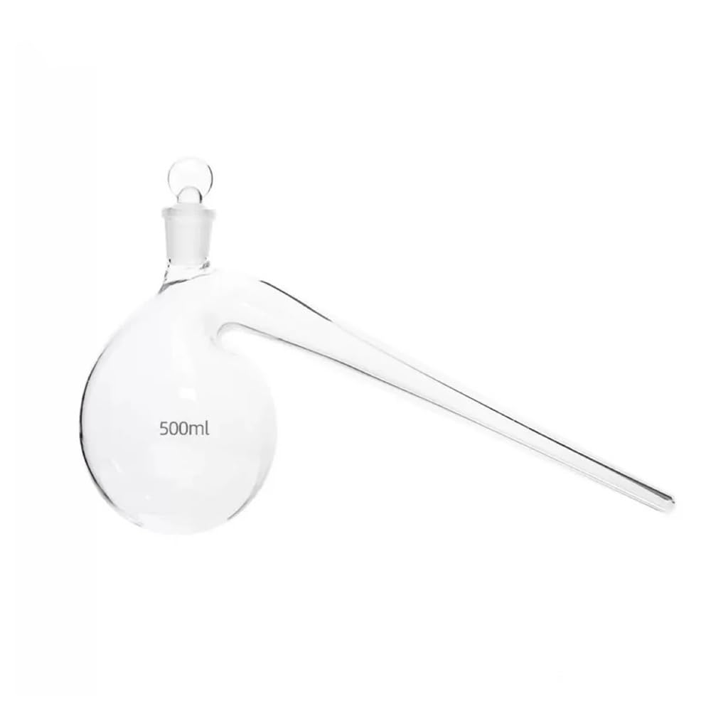 Attrezzature e forniture di laboratorio 500 ml con tappo in vetro borosilicato 3., pallone da laboratorio curvo