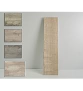 COLAMO 24pack Thick Rigid Rustic Reclaimed Barn Wood Peel and Stick Faux Shiplap Panels, Adhesive...