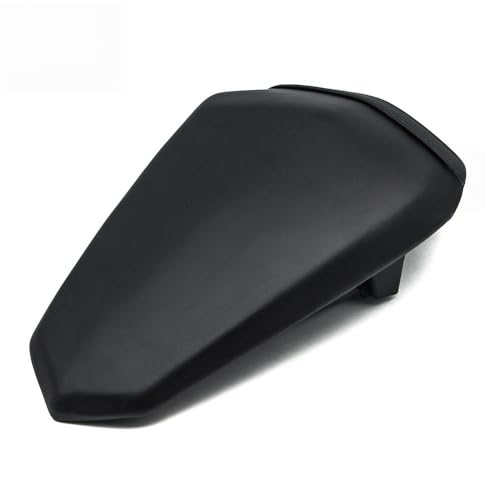 Coussin de siège passager arrière de moto en cuir PU noir pour Ninja 400 EX400 Z400 2018-2022
