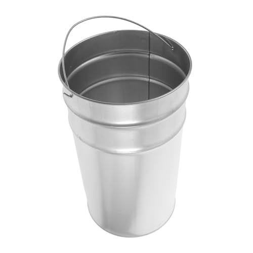Cesto Metálico para Basura con Asa Capacidad Versátil miniatura 1
