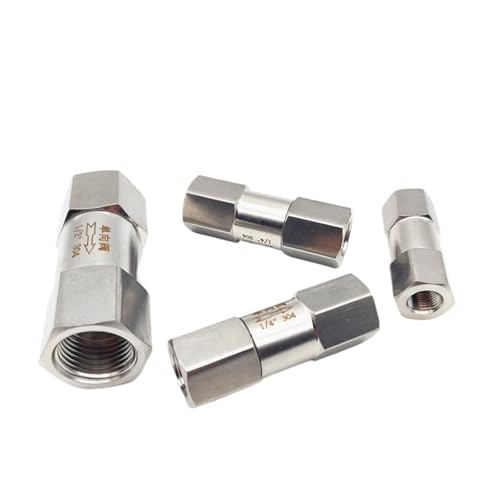 Clapet anti-retour 3/8 pouce inox 304 étanchéité unidirectionnelle