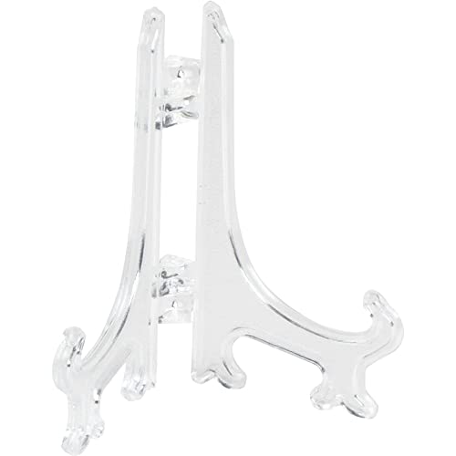 image for Juvale 24 Pack Mini Easels, Card Stand for Baseball Sports Trading Car