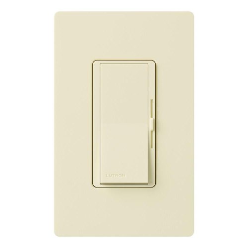 Image of Lutron Diva Electronic Low Voltage Dimmer | 300-Watt, Single-Pole or 3-Way | DVELV-303P-AL, Almond