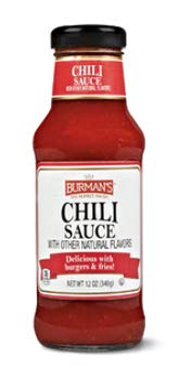 Burman’s the Perfect Finish Chili Sauce with Other Natural Flavors – 1 Bottle (12oz)
