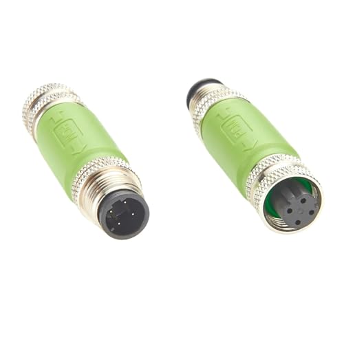 Connecteur Ethernet Cat5e M12 blindé anti-interférence IP67 pour module E/S
