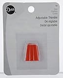 Fabricado en Estados Unidos Dritz 166 Dedal ajustable, talla única