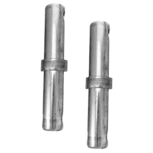DOITOOL 2 Piezas Accesorios Para Andamios Póster Abrazaderas Para Carpintería Abrazadera De Soportes De Alta Resistencia Pasadores De Andamio Arrancador Cable Partes Planchar Silver