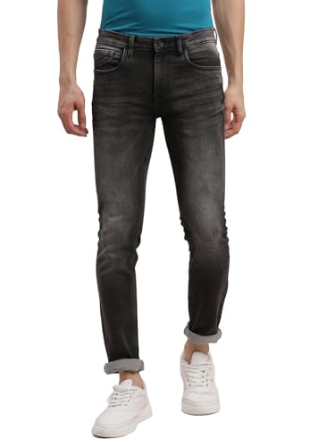 Jean en coton stretch pour homme fini les pantalons rigides Turtle