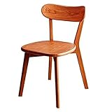 Vielseitiger Mehrzweck-Stuhl mit bequemer Rückenlehne für Zuhause, Büro, Schlafzimmer, Esszimmer, Wohnzimmer und Küche, ideal für Arbeitszimmer, Hotel und Wohnung, Braun