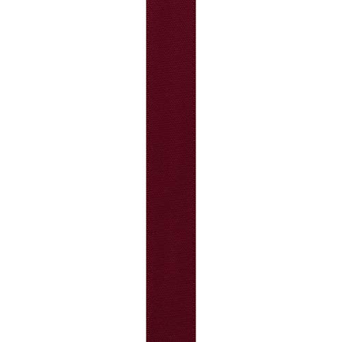Image of Berwick 329955 7 /8 inch Wide Single Face Satin Ribbon, Sherry Red, 6 Yds