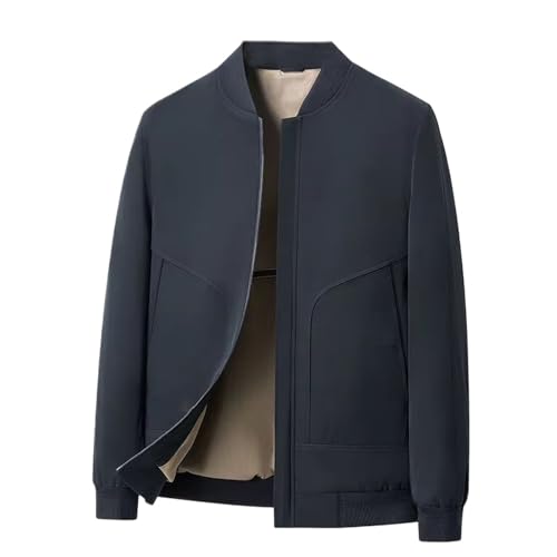 Veste à col de baseball homme contre la fraîcheur de mi-saison
