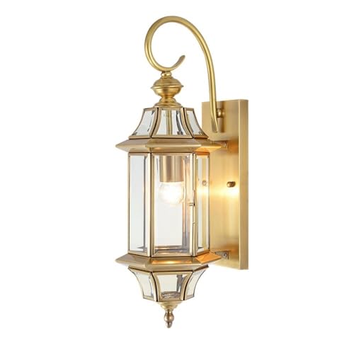 Applique murale extérieure en verre résolvez le manque de lumière sur votre porche