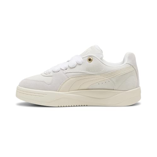 PUMA Womens Park Luna Suede Sneakers Shoes Casual - White3