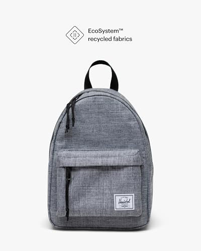 Image of Herschel Classic Backpack, Raven Crosshatch, Mod Mini - 6.5L