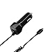 BoxWave Car Charger Compatible with Spotify Car Thing - Car Charger Plus, with Extra USB Port and Integrated Built-in Cable - Black