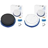 FUBESK Silent-Staubsauger Nass und Trocken, Balkone, Küche, Schlafzimmer, Arbeitszimmer, für kompaktes leichtes Design mit waschbarem Filter, 3-teiliges Set