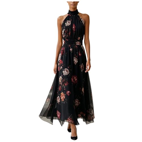Robe longue patchwork soleil tenue estivale aérienne raffinée pour femme