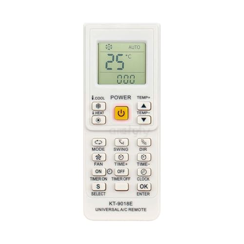 Consejos para Comprar Minisplit York Inverter - los más vendidos. 45 Archy Control Universal para Aire Acondicionado Compatible con Mirage LG Samsung MABE York y Muchas Marcas mas, Repuesto, Ampliamente Compatible, Pantalla LCD, Fácil de Usar,...