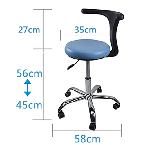 Chaise dentaire médicale en cuir PU de haute qualité avec accoudoir