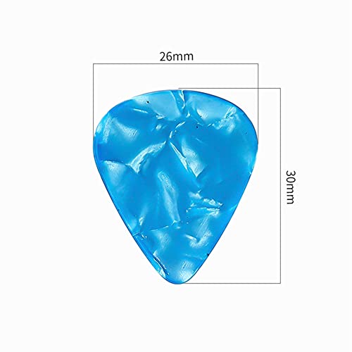 Lot de 20 Médiators pour Guitare, 4 Épaisseurs Différentes Plectre Guitare en Celluloïd Pick Guitare 0,46 /0,71/0,96 /1… - Les Beatles, Paul McCartney, John Lennon, RIngo Starr, George Harrison Lot de 20 Médiators pour Guitare, 4 Épaisseurs Différentes Plectre Guitare en Celluloïd Pick Guitare 0,46 /0,71/0,96 /1… – Image 6