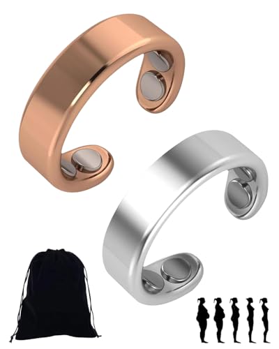 GRETY Anillos Vitales 1a Generación, para Mujeres en la Menopausia, Anillo Magnético para Mejorar la Calidad del Sueño y el Bienestar