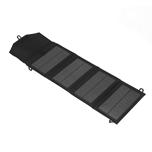 Carregador de Painel Solar, Silício Policristalino 7W 5V Painel Solar Portátil de Alta Eficiência Ba