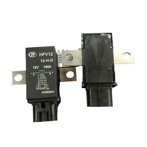 Relais automobile HFV12-12-HD installer double batterie 190A