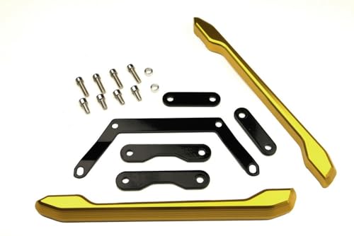 Asidero Yamaha MT09 dorado aluminio mecanizado avdb-Moto