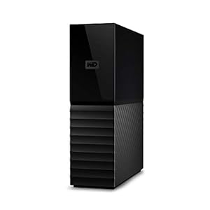 WD My Book Desktop Externe Festplatte, 6 TB, USB 3.0, WDBBGB0060HBK-NESN, Schwarz