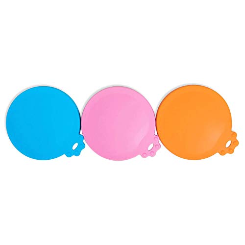 SACRONS-Can Covers 3 Pack,Universal Silicone Food Can Lid Cover for Pet Food,Fits Most Standard Size Dog and Cat Can Tops