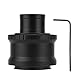 Dioche E-Mount Adapter für Teleskop, T2-NEX Metall Adapterring für Teleskop Montage (1,25 Zoll) passend für Kameras mit NEX E Mount