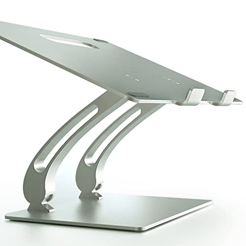 Soporte para computadora portátil base de aluminio premium para elevar pantalla de 17 pulgadas 4
