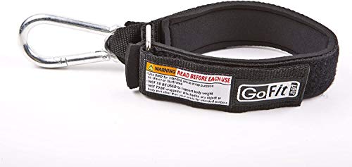 Gofit Adjustable Neoprene Ankle Strap - Black Extreme Tube/Band #TOP2