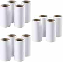 Rotolo Ricambio Per Rullo Pelucchi Ikea Bästis - 8 Pezzi, Carta Sbiancata Senza Cloro - Foto 2