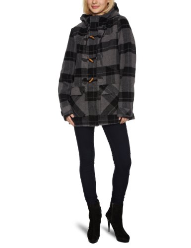 O´Neill Dufflecoat LW Judy grau/schwarz M