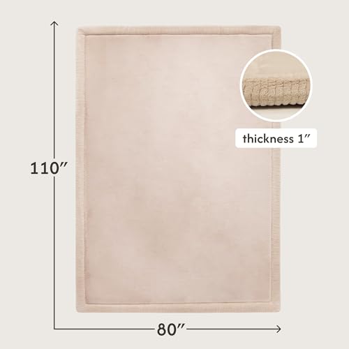 image for Hakuna Matte CloudSoft Baby Play Mat for Floor 80
